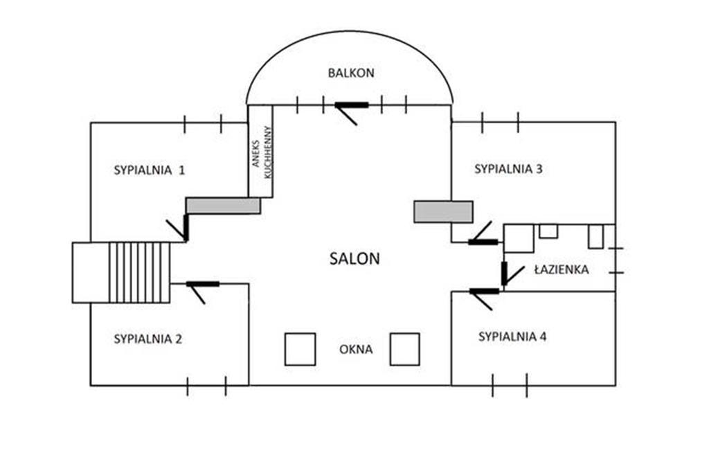 Dworek Swidwie, Gorny Apartament & Harcowka Tanowo 外观 照片